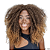Lace Wig Marcia Cacheada - Black Beauty - Imagem 4