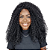 Lace Wig Marcia Cacheada - Black Beauty - Imagem 9