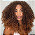 Lace Wig Marcia Cacheada - Black Beauty - Imagem 1