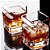 Copo de Whisky Com Apoio de Charuto Godfather 300ml - Imagem 3