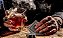 Copo de Whisky Com Apoio de Charuto Godfather 300ml - Imagem 5