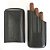 Porta-charuto/case couro p/ 03 Charutos Nerone Classy Preto - Imagem 2