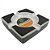 Cinzeiro Porcelana P/4 Charutos Branco e Preto Cohiba - Imagem 1