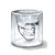 Copo Vidro Caveira Shot 75ml - Imagem 2