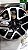 Jogo de Roda Jeep Compass Aro 19 5x110 Preta Diamantada Seminova - Imagem 5
