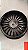 Jogo roda phinagle Aro 22 5x114 Black cromo Semi novas - Imagem 1