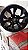 Jogo roda BMW X1 A17 5x120 Preta brilhante Semi nova - Imagem 1