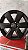 Jogo roda Volks KR Aro 17 5x100 Grafite fosca Novas - Imagem 1