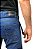 Calça Jeans Slim Bolso Celular Bigode Laser - Imagem 4