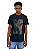 Camiseta Elaborada Folhas Corrosão - Imagem 1