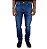 Calça Slim Used Detalhe Na Lateral - Imagem 1