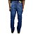 Calça Slim Used Detalhe Na Lateral - Imagem 3