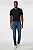 Calça Jeans Slim Used Esmerilhado - Imagem 2