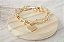 PULSEIRA ELOS CRAVEJADA  GOLD - Imagem 1