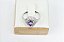 ANEL GOTA LILAS ZIRCONIA PRATA 925 COM RODIO - Imagem 2