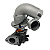 Turbina / Turbo Compressor OKTB380 – Hyundai HR 2.5 16V Euro 5 / Kia Bongo K2500 2.5 16V Euro 5 - Imagem 1