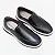 MOCASSIM LEAVE SLIP PRETO DEMOCRATA - Imagem 2