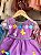VESTIDO INFANTIL DE FESTA LUXO JARDIM LILÁS - Imagem 7