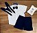 CONJUNTO ESPORTE FINO CURTO AZUL MARINHO - Imagem 1