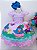 VESTIDO INFANTIL TEMÁTICO GALINHA PINTADINHA LUXO - Imagem 1