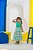 Conjunto Mãe e Filha Cropped Verde Infantil - Imagem 4