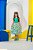 Conjunto Mãe e Filha Cropped Verde Infantil - Imagem 3