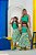 Conjunto Mãe e Filha Cropped Verde Adulto - Imagem 1