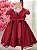 VESTIDO DE FESTA VERMELHO BORDADO DOURADO - Imagem 4