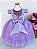 Vestido Lilás de Luxo Longo com Pedrarias - Imagem 3