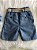Bermuda Infantil Azul Jeans com cinto - Imagem 7