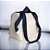 Mochila Luxo Bege Pingente Marinho - Imagem 3