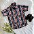 Camisa Xadrex M. Curta Azul - Imagem 1