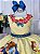 Vestido Infantil Temático Bela e a Fera Jardim - Imagem 2
