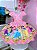 Vestido Infantil Princesas Rosa Disney - Imagem 1