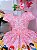 Vestido Infantil Princesas Rosa Disney - Imagem 2