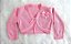 BOLERO DE LINHA LACINHO ROSA - Imagem 1