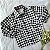 Camisa Xadrez Preta G M. Longa - Imagem 1