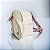 Mochila Passeio Luxo Bege com Fita Laço Rose - Imagem 3