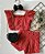 Conjunto Lasie Premium Vermelho Short Saia - Imagem 1