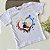 Camiseta Infantil Branca Coração Inclusão - Imagem 1