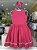 Vestido Infantil Pink Bordado Margarida - Imagem 5