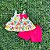 Conjunto Bata Floral Pink - Imagem 2
