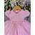 Vestido Baby Rosa de Renda e Tule - Imagem 2