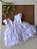 Vestido Baby Branco Renda Camadas Batizado - Imagem 2