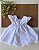 Vestido Baby Branco com Renda e Pérolas - Imagem 2