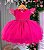 Vestido de Festa Infantil Rosa Pink - Imagem 1