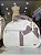 Kit Bolsa Maternidade com mochila Premium Bege com Rose - Imagem 4