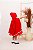 Vestido Infantil Temático Chapeuzinho Vermelho com Capa - Imagem 4
