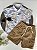 Conjunto Mauricinho Folhagem Bege Castor - Imagem 3