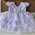 Vestido Branco Batizado Baby Camadas - Imagem 1